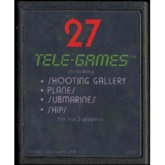 Target Fun 27 Tele Games - Atari 2600 , 1977 - Picture 1 of 1